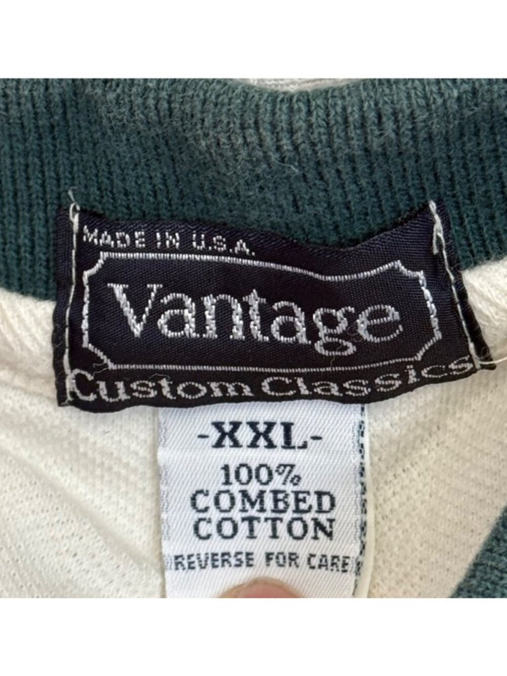 Pioneer Hi-bred Polo Mens XXL Vintage 100% Cotton Shirt Mens 2XL - Picture 5 of 16